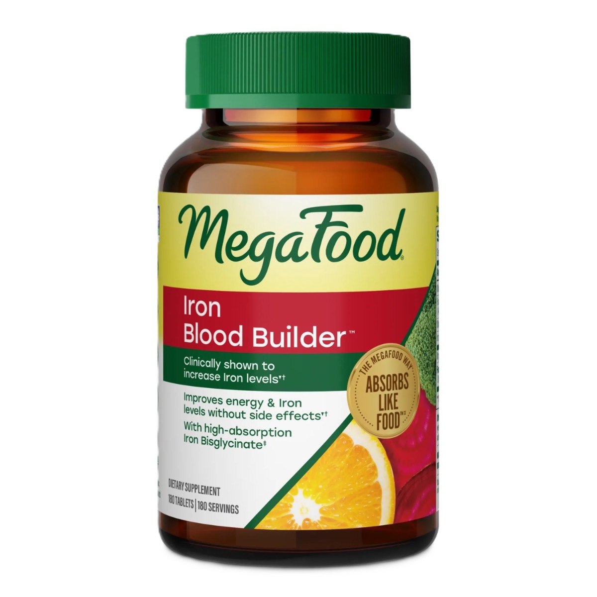 MegaFood Blood Builder 180 Tabletten – Eisentabletten