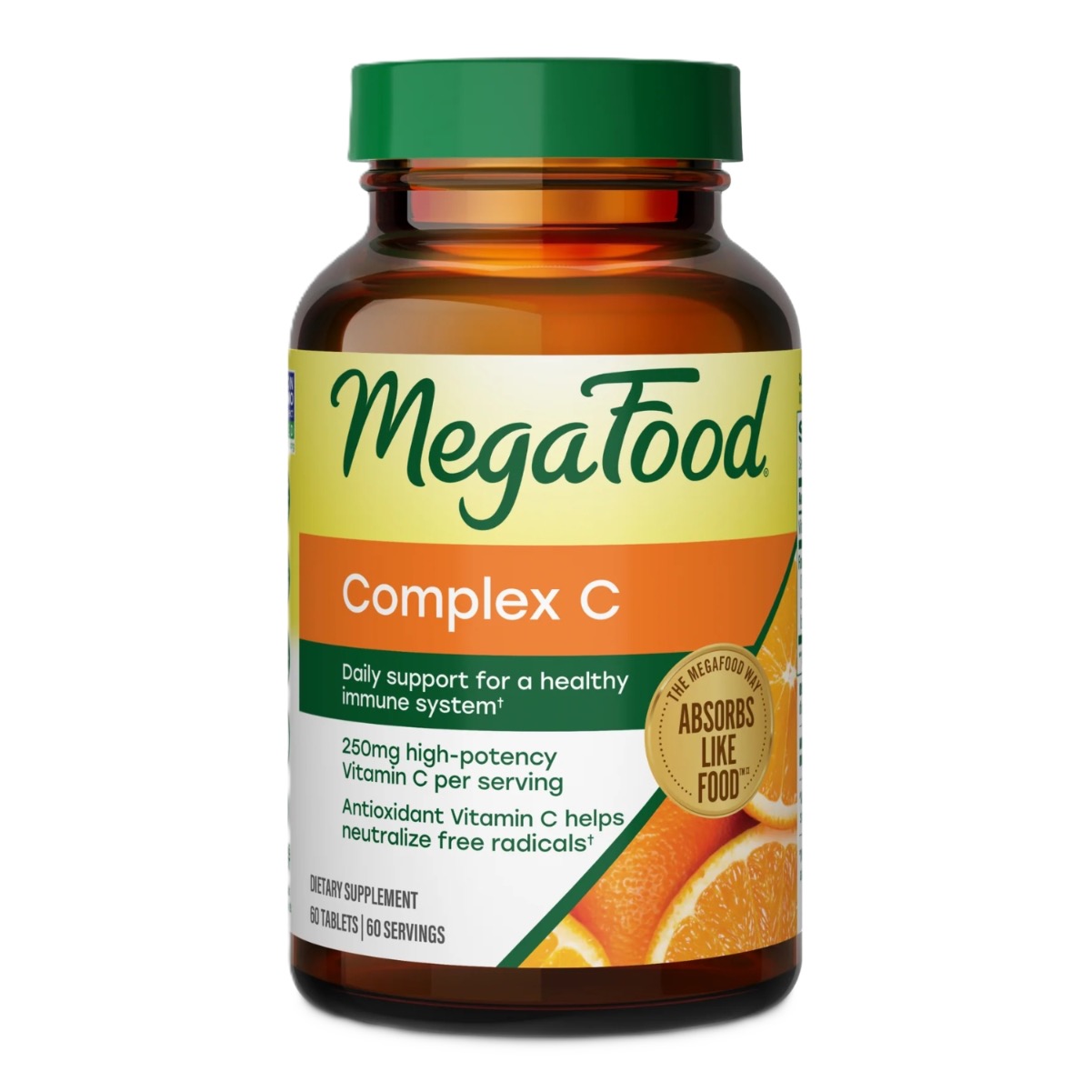 MegaFood Complex C Vitamin C 60 Tabletten