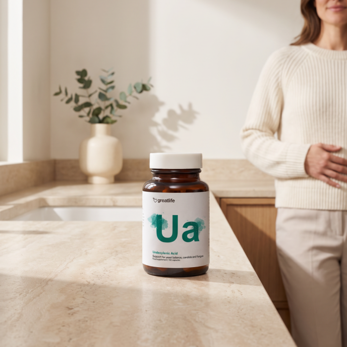 Undecylenic Acid – Undecylensäure (250 mg/cap)