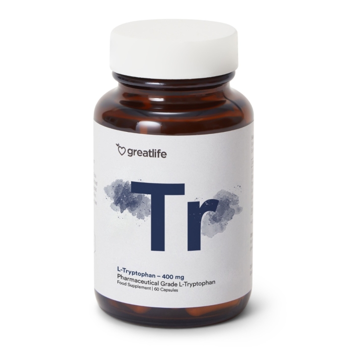 L-Tryptophan – 400 mg (Tryptophan)