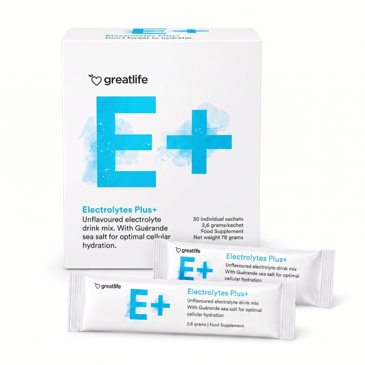 Greatlife Electrolytes Plus+ Elektrolyte 30 Sticks