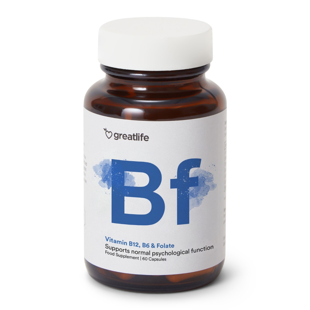 Greatlife Vitamin B12, B6 und Folat 60 Kapseln