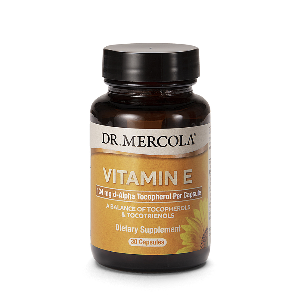 Dr Mercola Vitamin E – Tocopherole & Tocotrienole 30 Kapseln