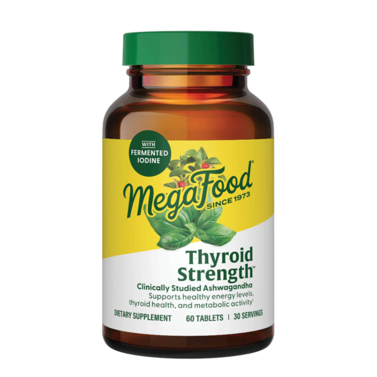MegaFood Thyroid Strength für die Schilddrüse 60 Tabletten