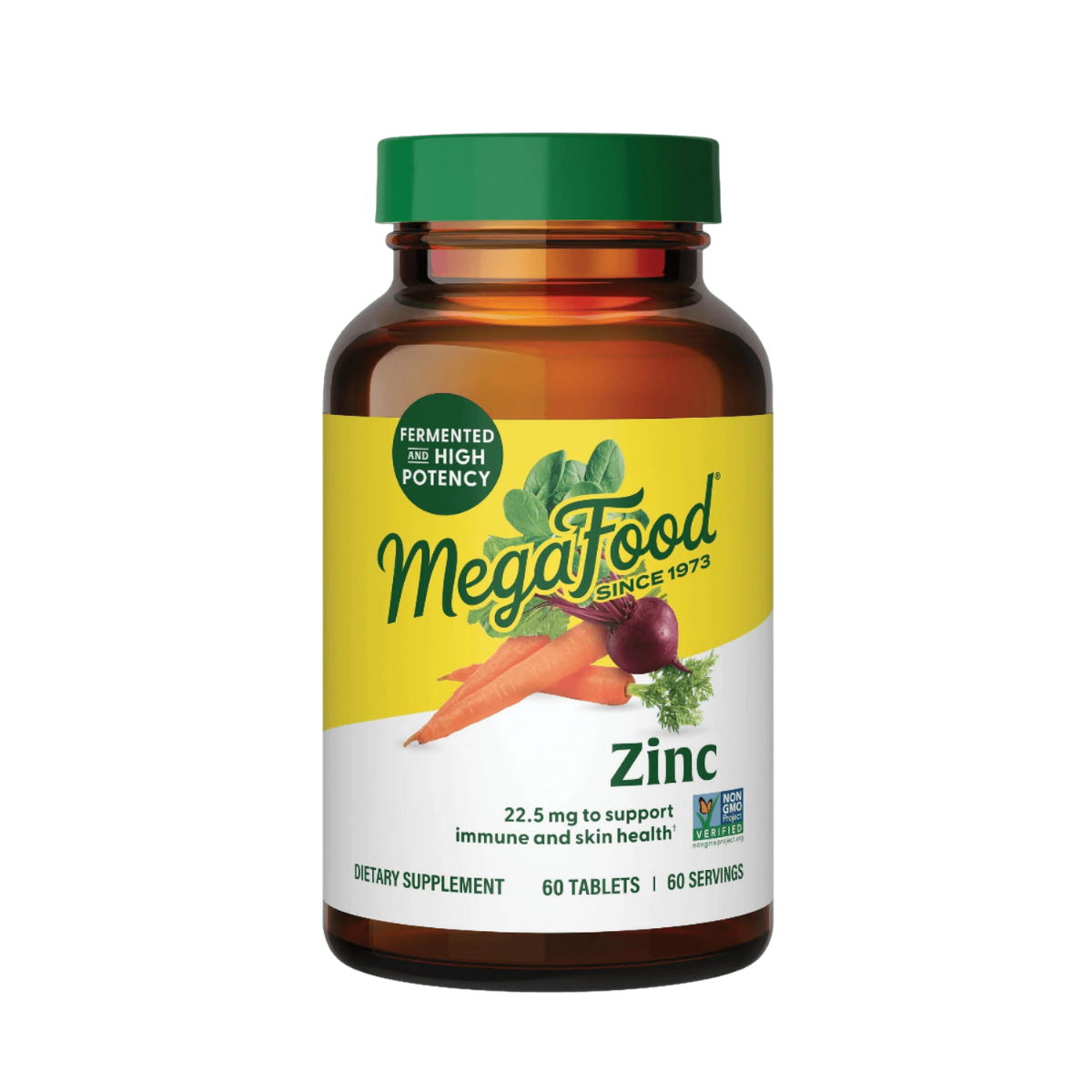 MegaFood Zink 60 Tabletten