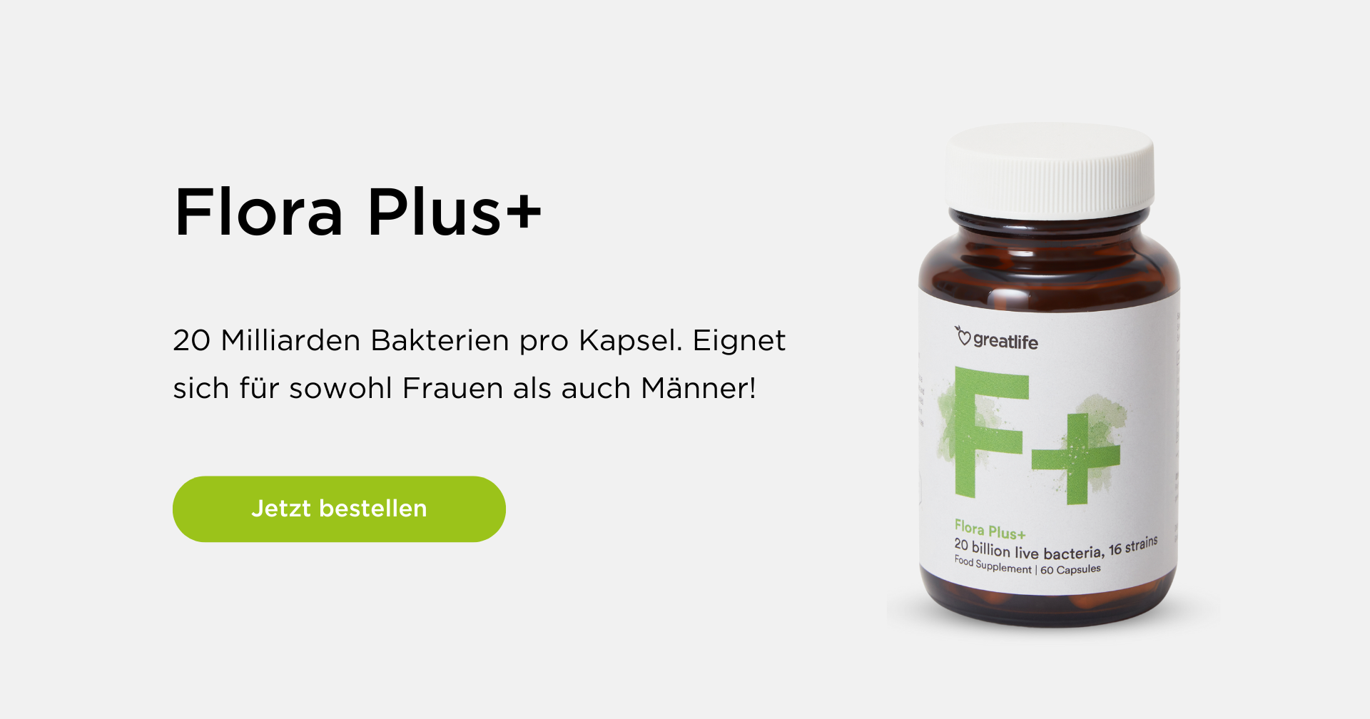 Flora Plus+ Probiotika